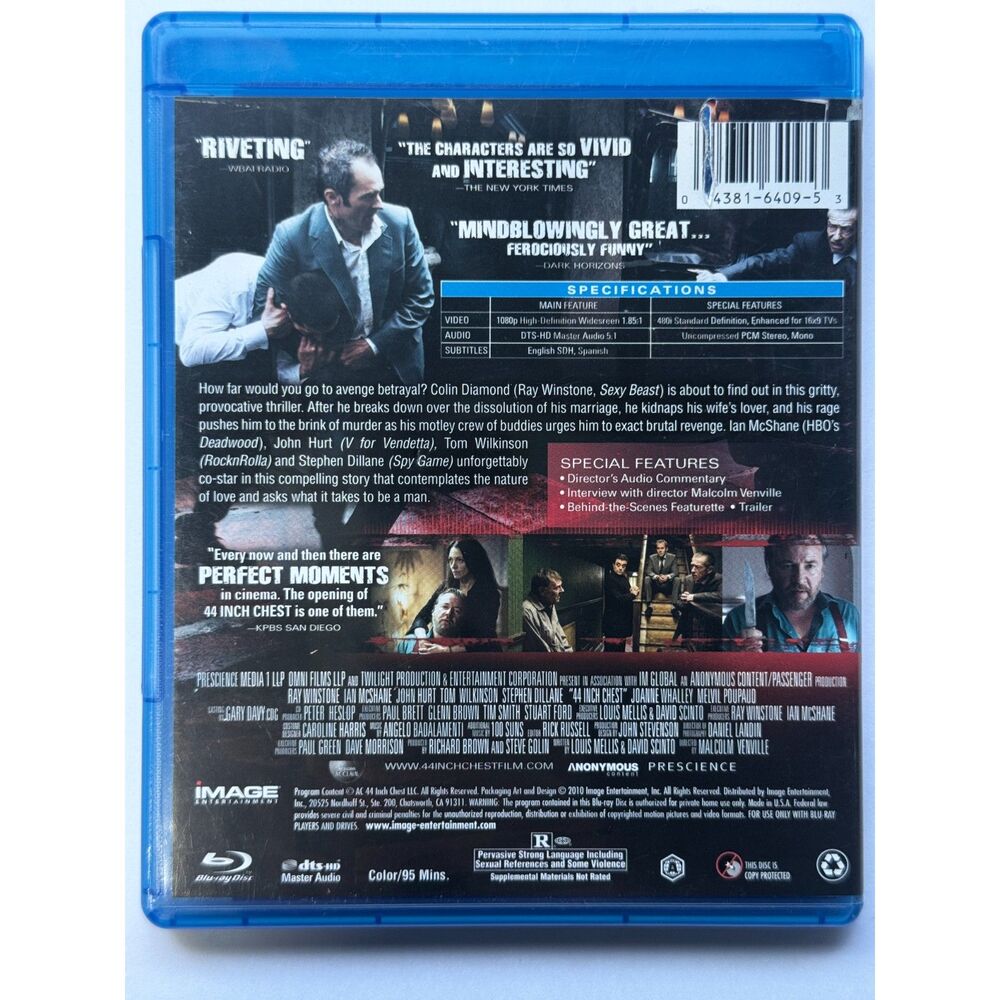 44 Inch Chest Blu-ray - Picture 2 of 2